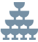 Tower of glasses icon