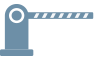 Parking gate icon